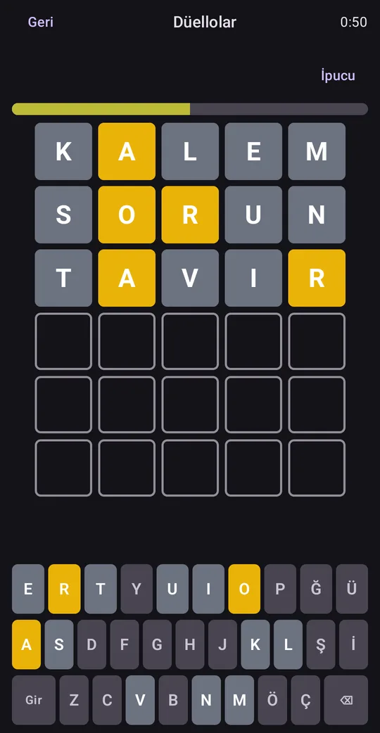 Word Duel: Kelime Tahmin Oyunu, Google Play'de ekran 1